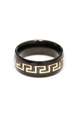 Patron Ring Black/gold
