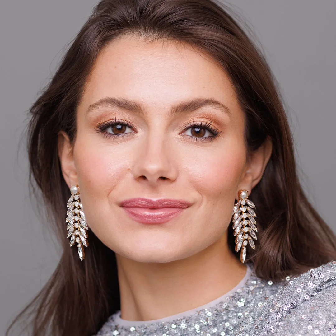 Pearl Feather Earrings (Limited Edition) Caroline Svedbom