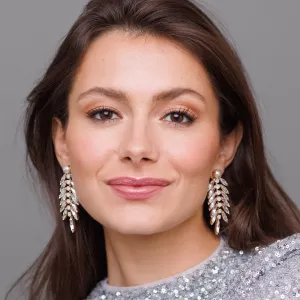 Pearl Feather Earrings (Limited Edition) Caroline Svedbom