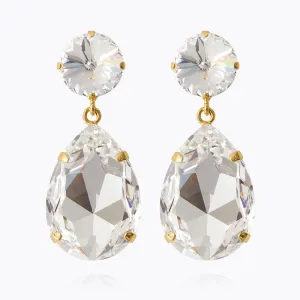 Perfect Drop Earrings / Crystal Caroline Svedbom