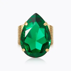 Perfect Drop Ring / Majestic Green Caroline Svedbom