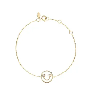 PETIT Jen 14K Gold Bracelet w. Diamond