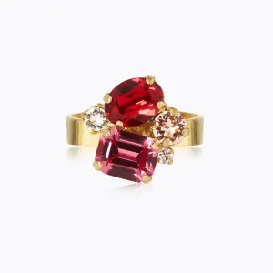 Petite Carolina Ring / Scarlet Combo Caroline Svedbom