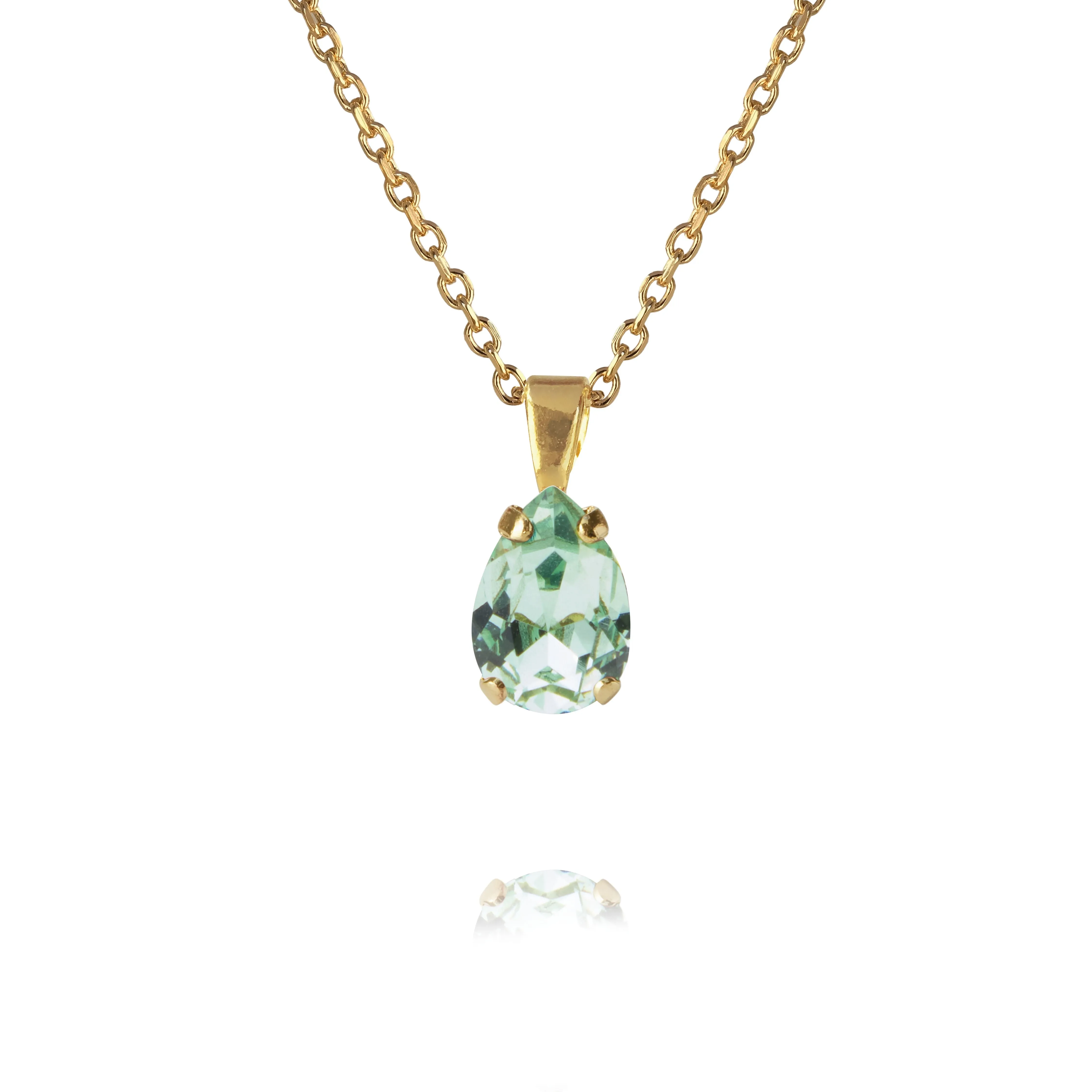 Petite Drop Necklace / Chrysolite Caroline Svedbom
