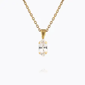 Petite Navette Necklace / Crystal Caroline Svedbom