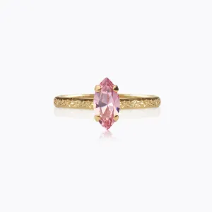 Petite Navette Ring / Light Rose Caroline Svedbom