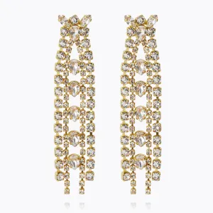 Petite Penelope Earrings / Crystal Caroline Svedbom