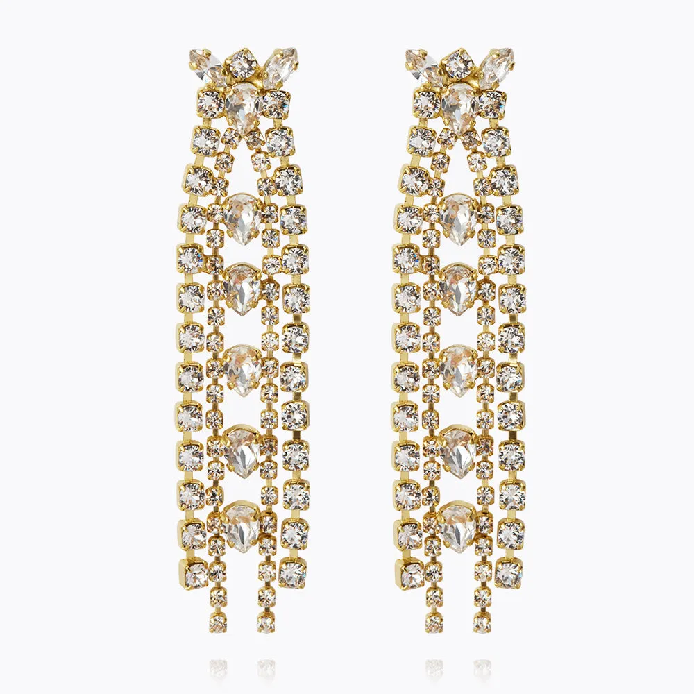 Petite Penelope Earrings / Crystal Caroline Svedbom
