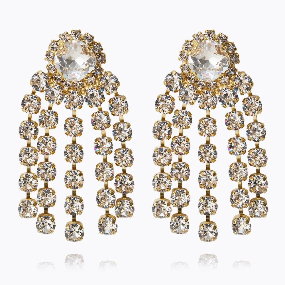 Rafaela Earrings / Crystal Caroline Svedbom