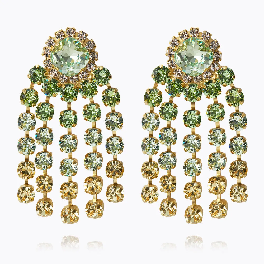 Rafaela Earrings / Lime Combo Caroline Svedbom