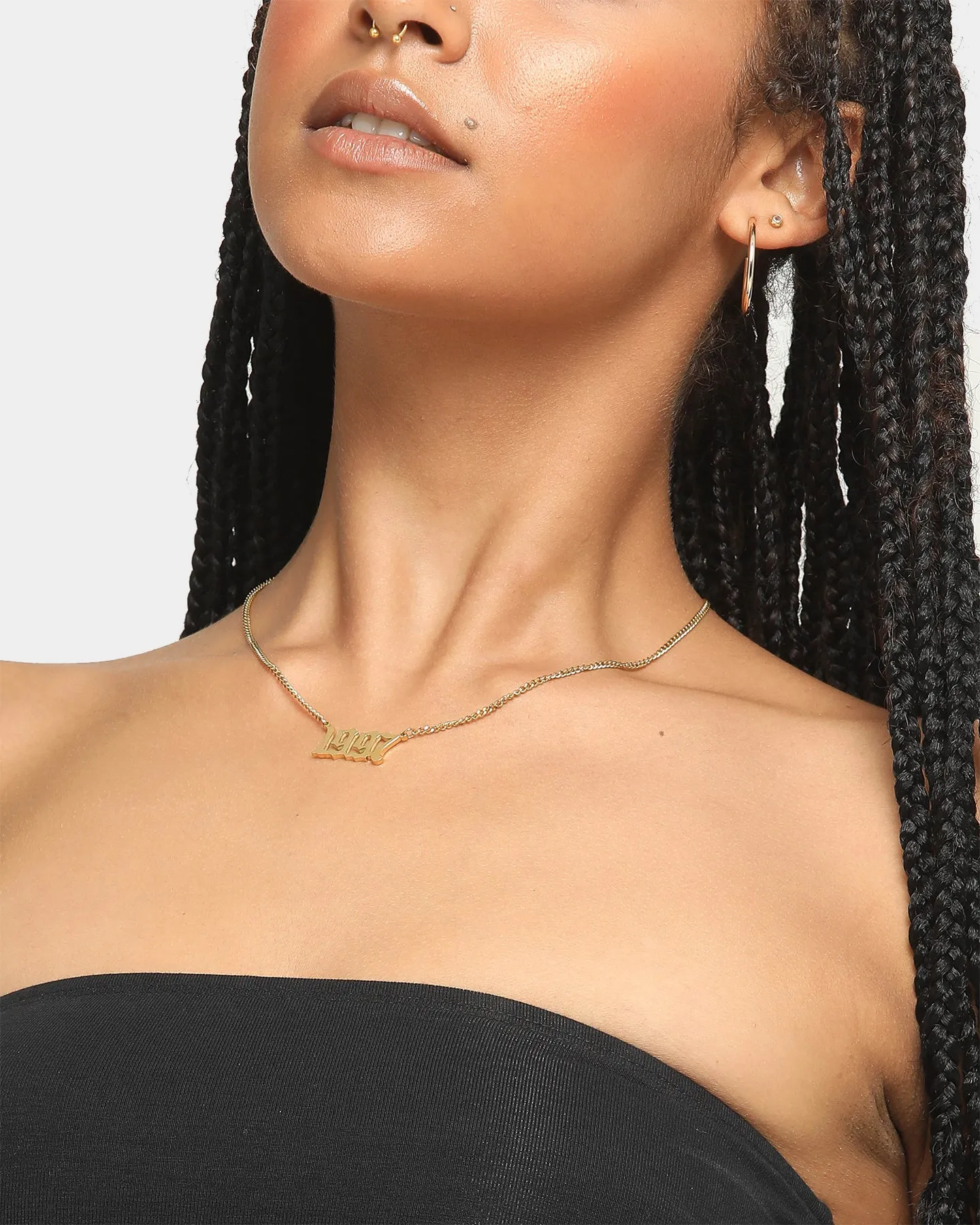 Raising Hell Women's '97 Year Necklace Gold