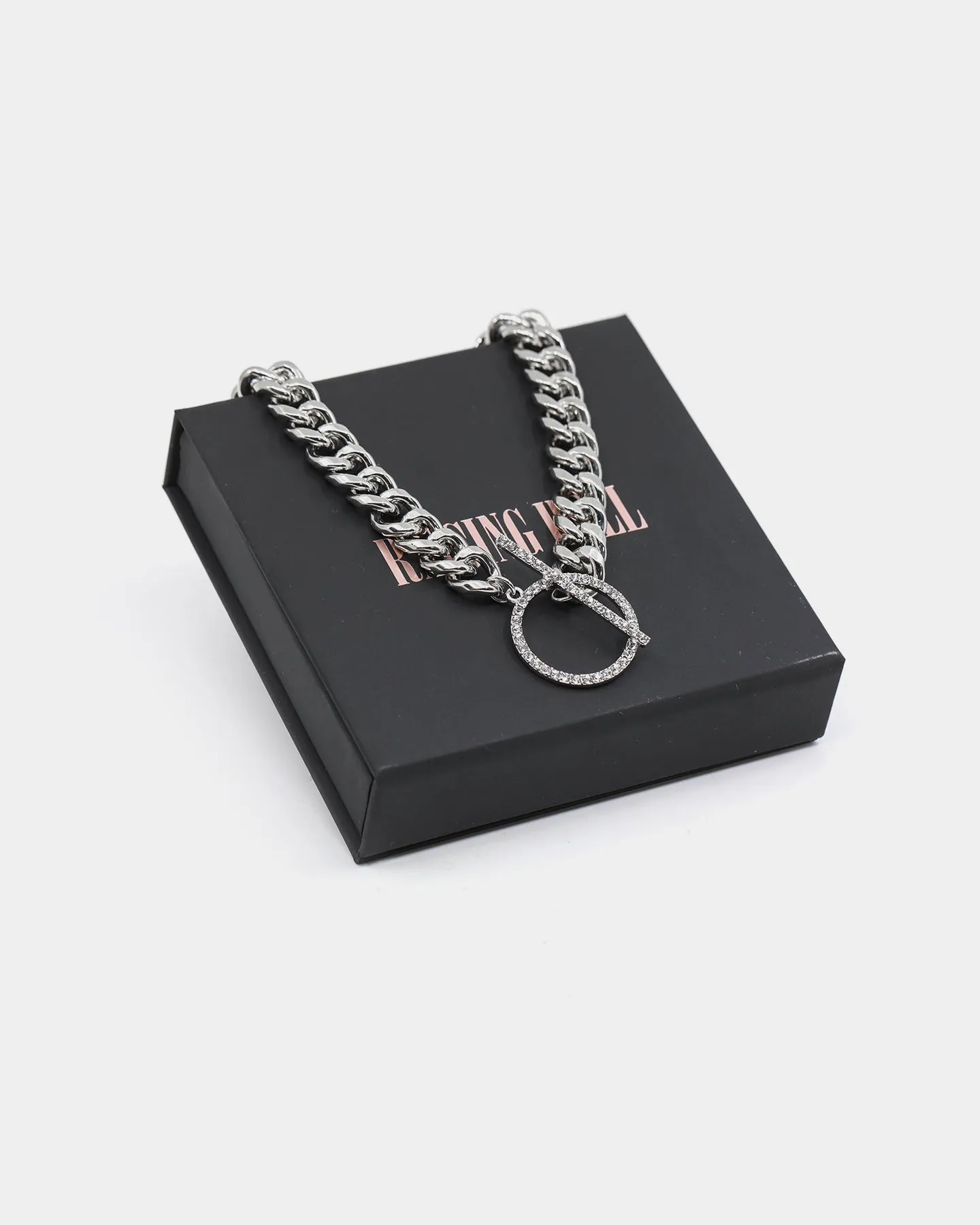 Raising Hell Women's Loop Chain Silver