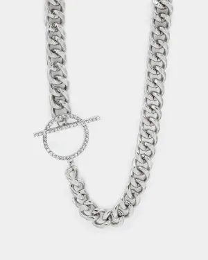 Raising Hell Women's Loop Chain Silver