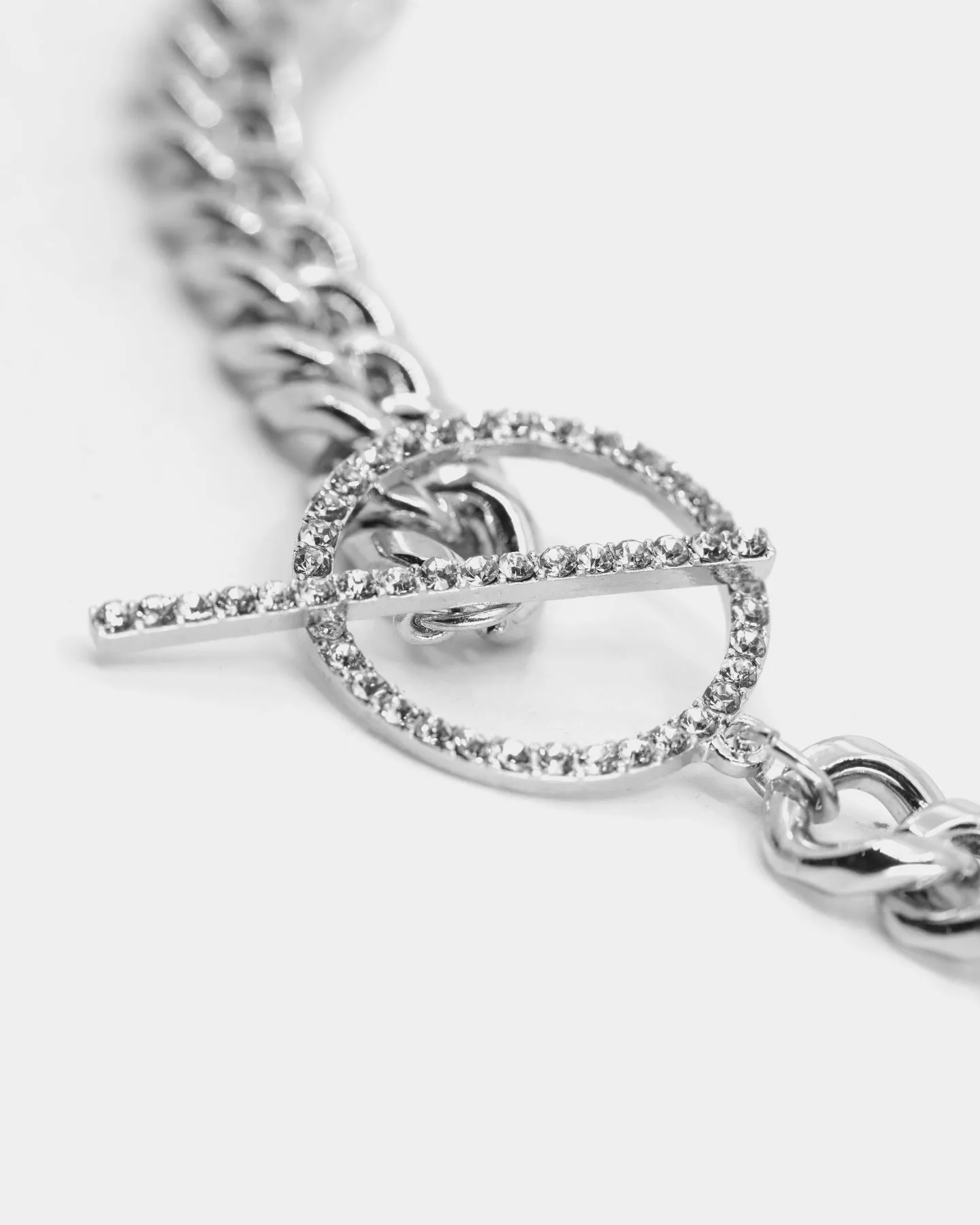 Raising Hell Women's Loop Chain Silver