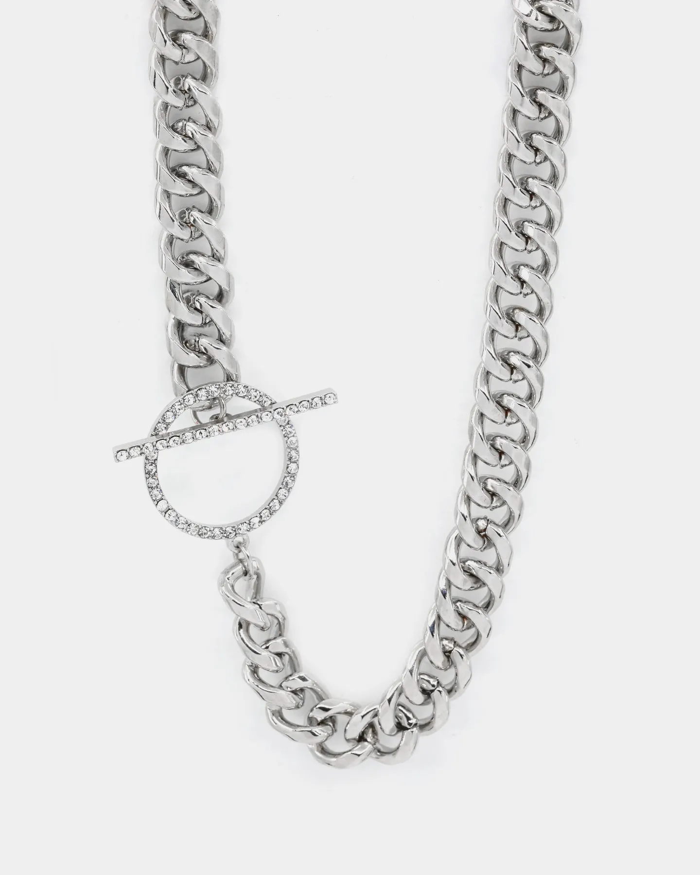 Raising Hell Women's Loop Chain Silver