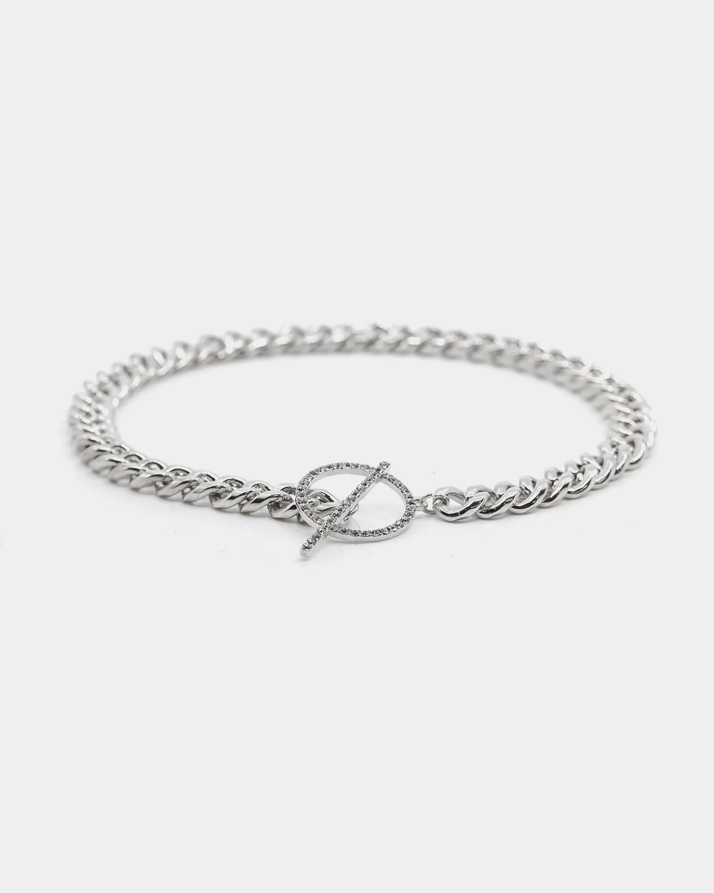 Raising Hell Women's Loop Chain Silver