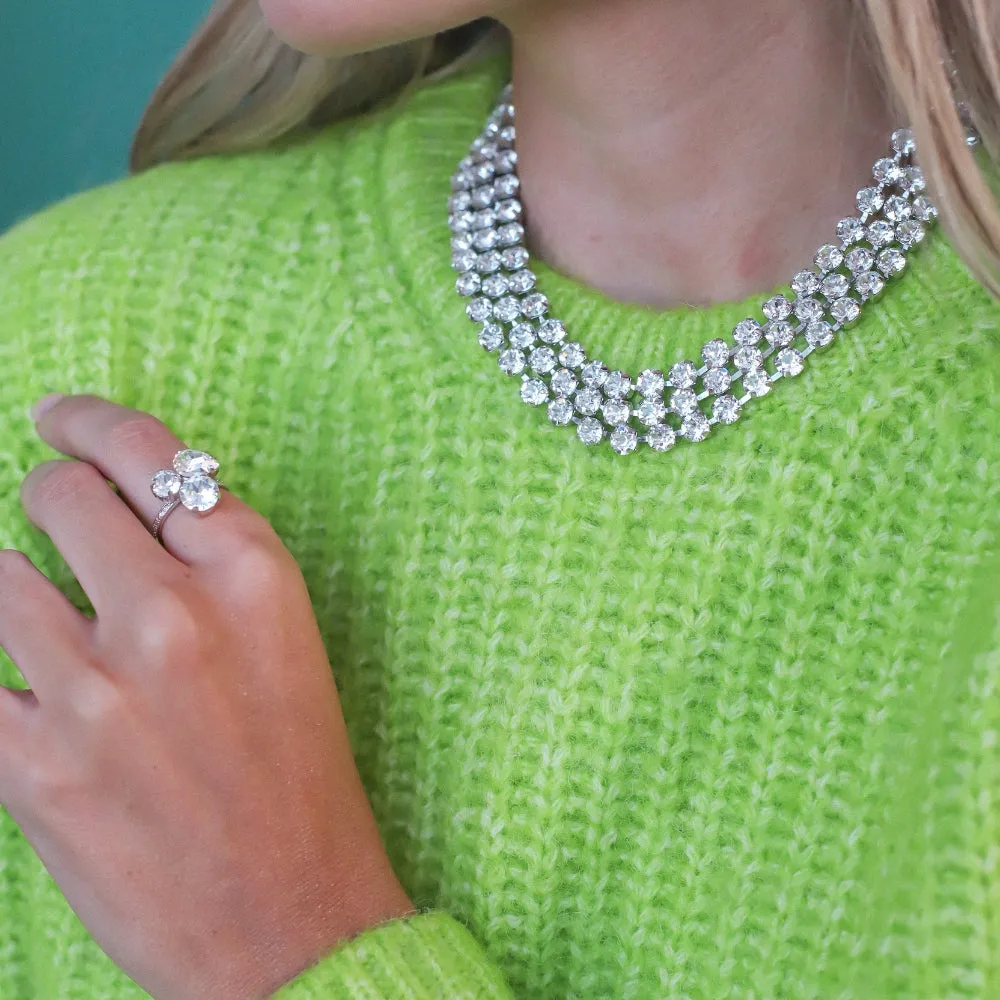 Rosanna Necklace / Crystal Caroline Svedbom