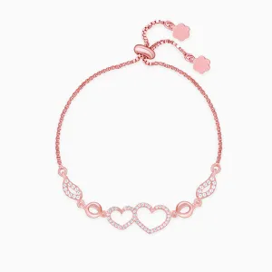Rose Gold Bright Heart Bracelet Giva