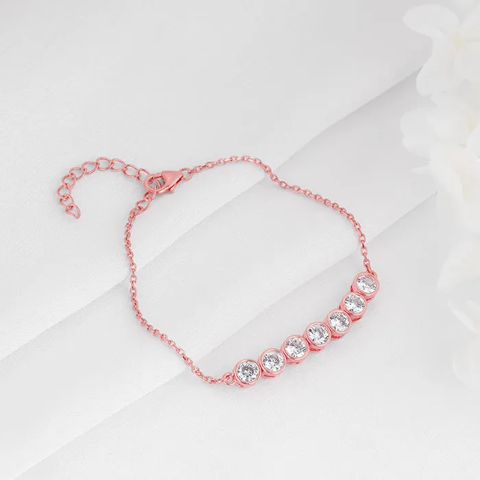 Rose Gold Bubble Bracelet Giva