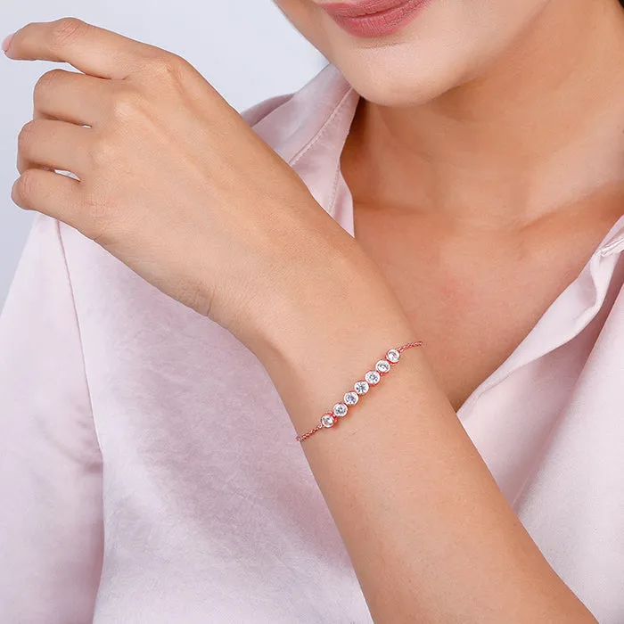Rose Gold Bubble Bracelet Giva