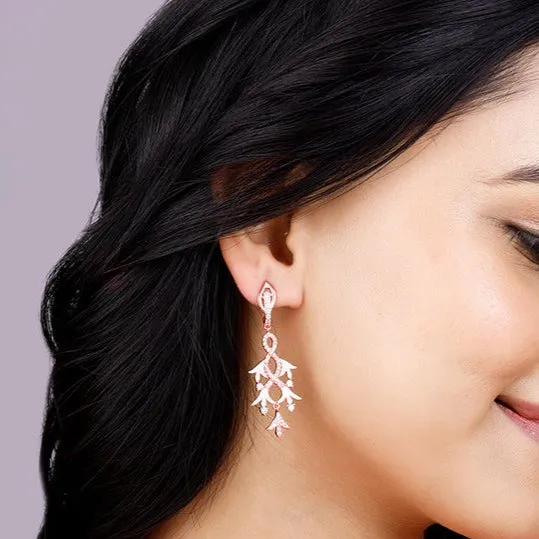 Rose Gold Dance of Musli Earrings Giva