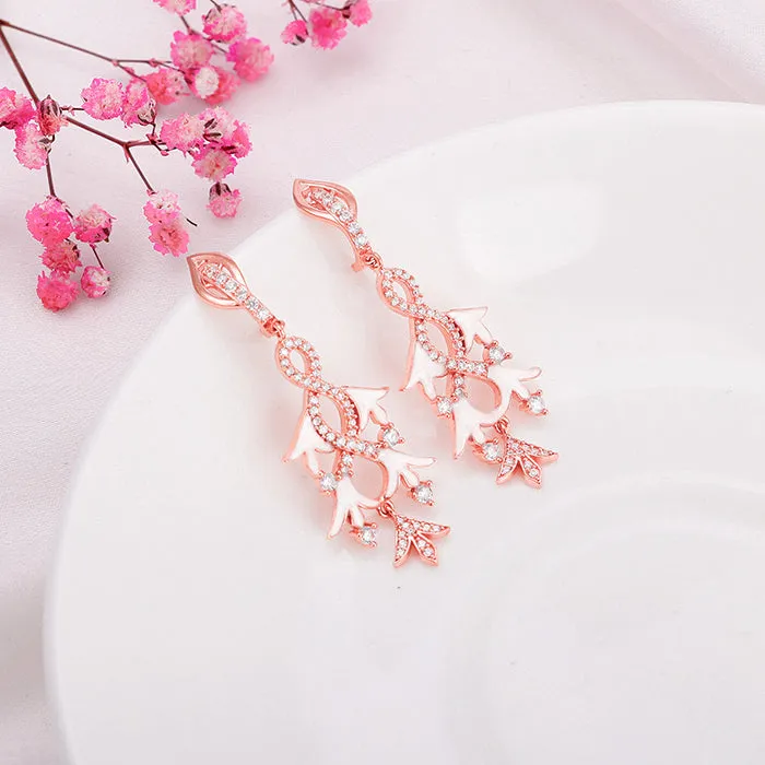 Rose Gold Dance of Musli Earrings Giva