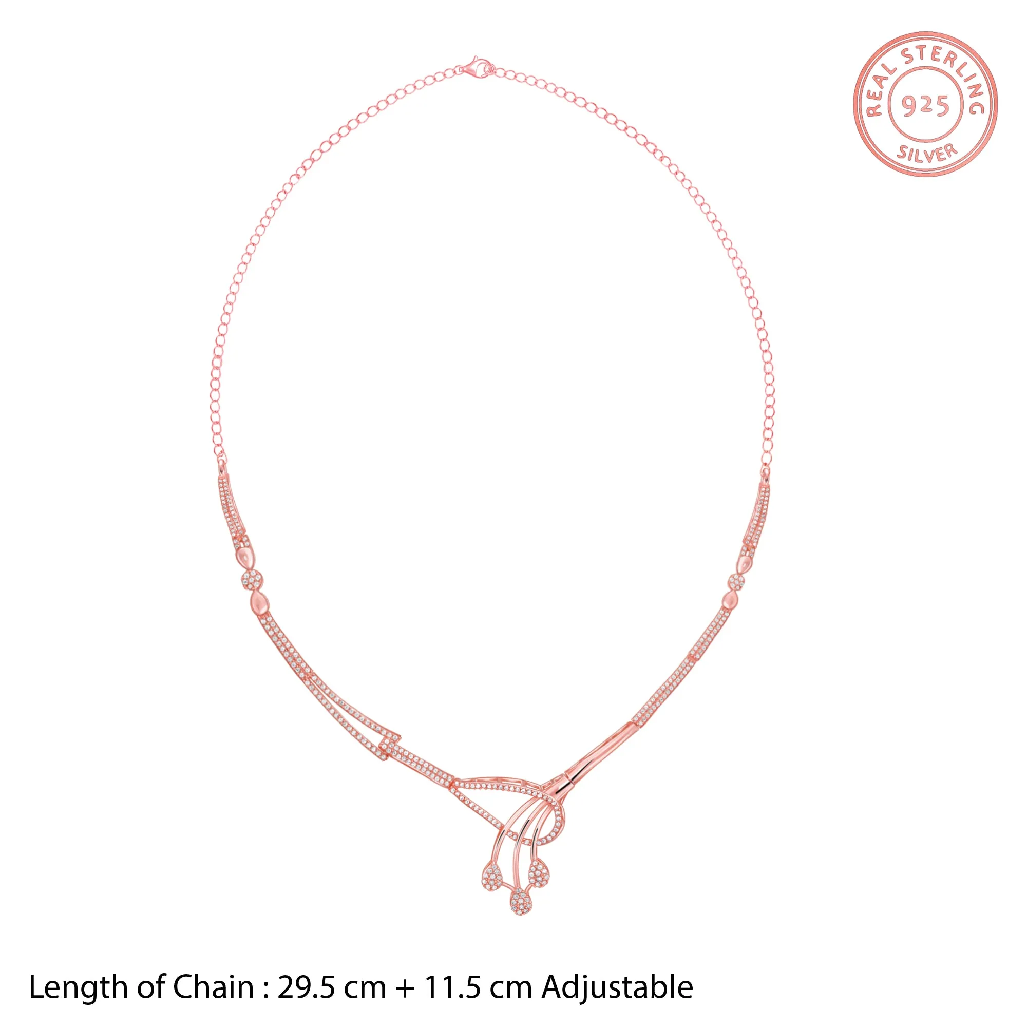 Rose Gold Elegant Elixir Necklace Giva