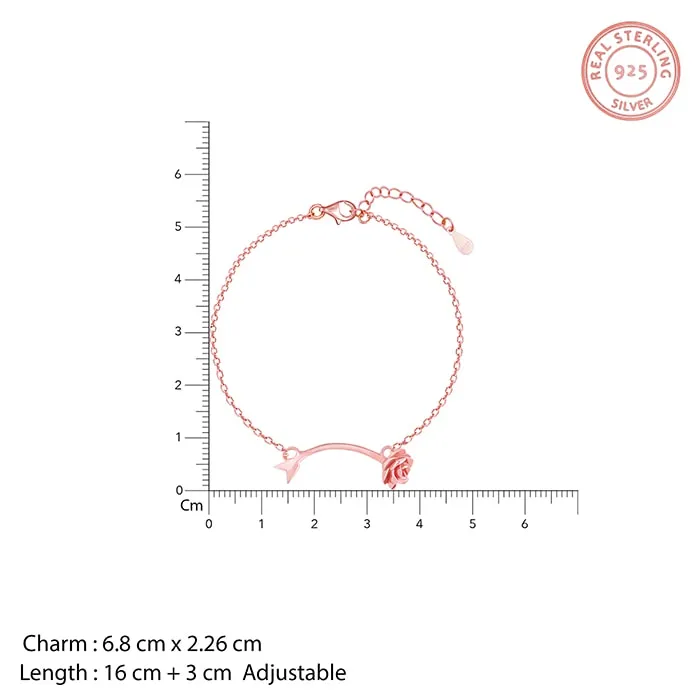 Rose Gold Eternity's Rose Bracelet Giva