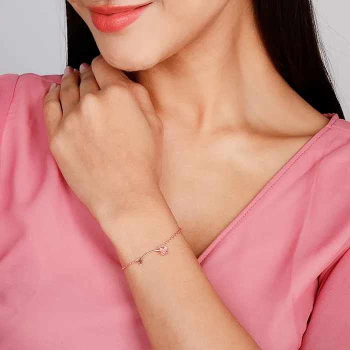 Rose Gold Eternity's Rose Bracelet Giva