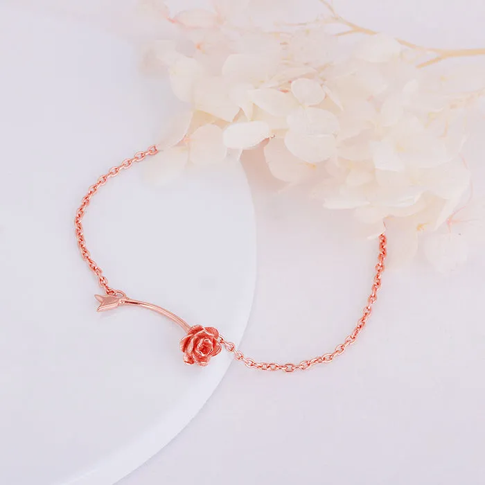 Rose Gold Eternity's Rose Bracelet Giva