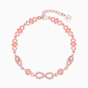 Rose Gold Forever Infinity Love Bracelet Giva