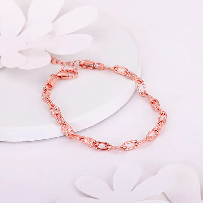 Rose Gold Forever Linked Bracelet Giva