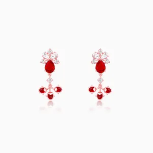 Rose Gold Glory of Love Earrings Giva