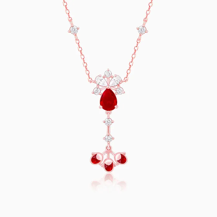 Rose Gold Glory of Love Necklace Giva