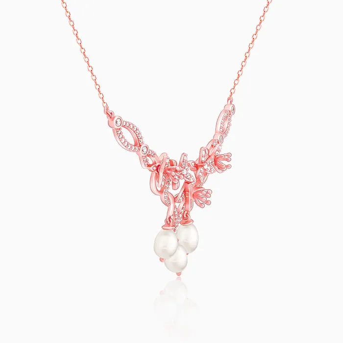 Rose Gold Glow In Musli Necklace Giva