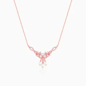 Rose Gold Glow In Musli Necklace Giva