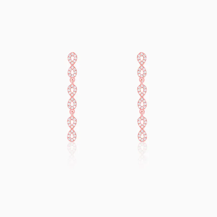 Rose Gold Grand Opulence Earrings Giva