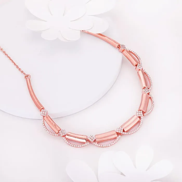 Rose Gold Hope and Happiness Necklace Giva