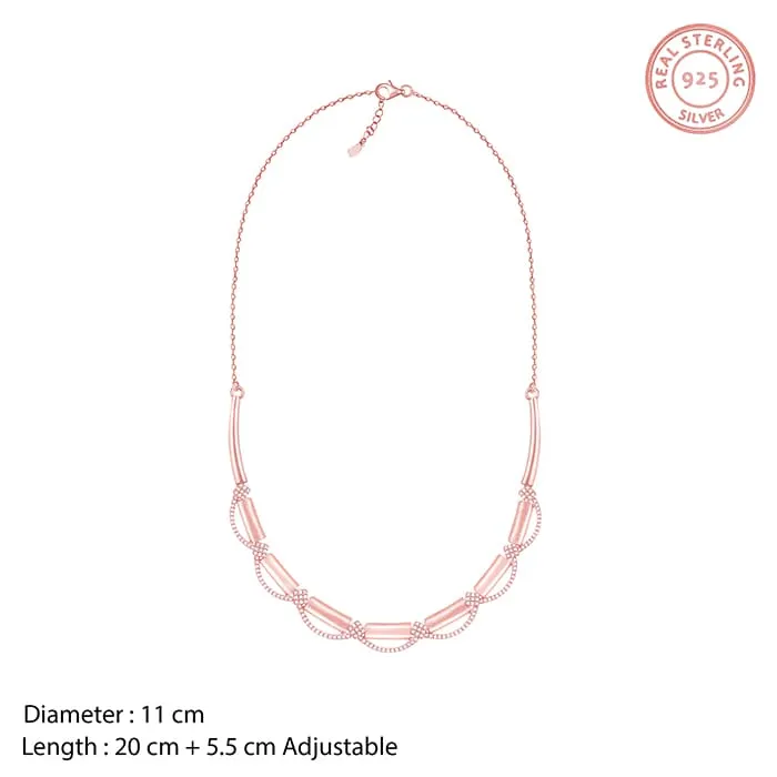 Rose Gold Hope and Happiness Necklace Giva