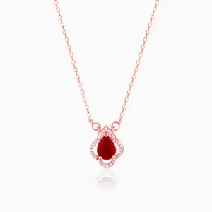 Rose Gold Love Confession Necklace Giva
