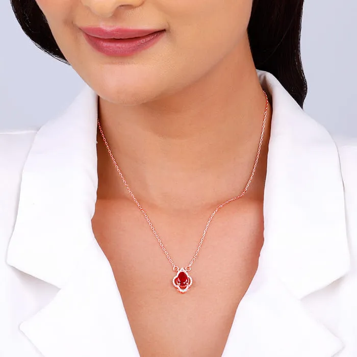 Rose Gold Love Confession Necklace Giva