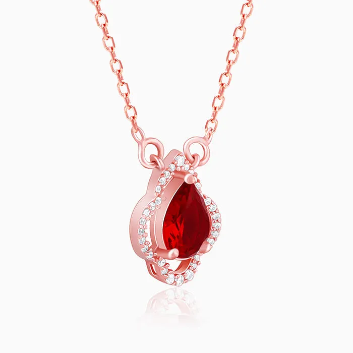 Rose Gold Love Confession Necklace Giva