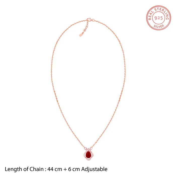 Rose Gold Love Confession Necklace Giva