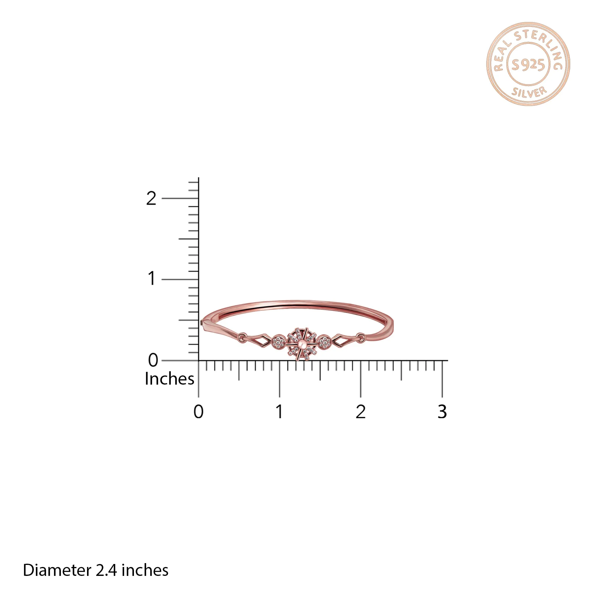 Rose Gold Princess Bracelet Giva