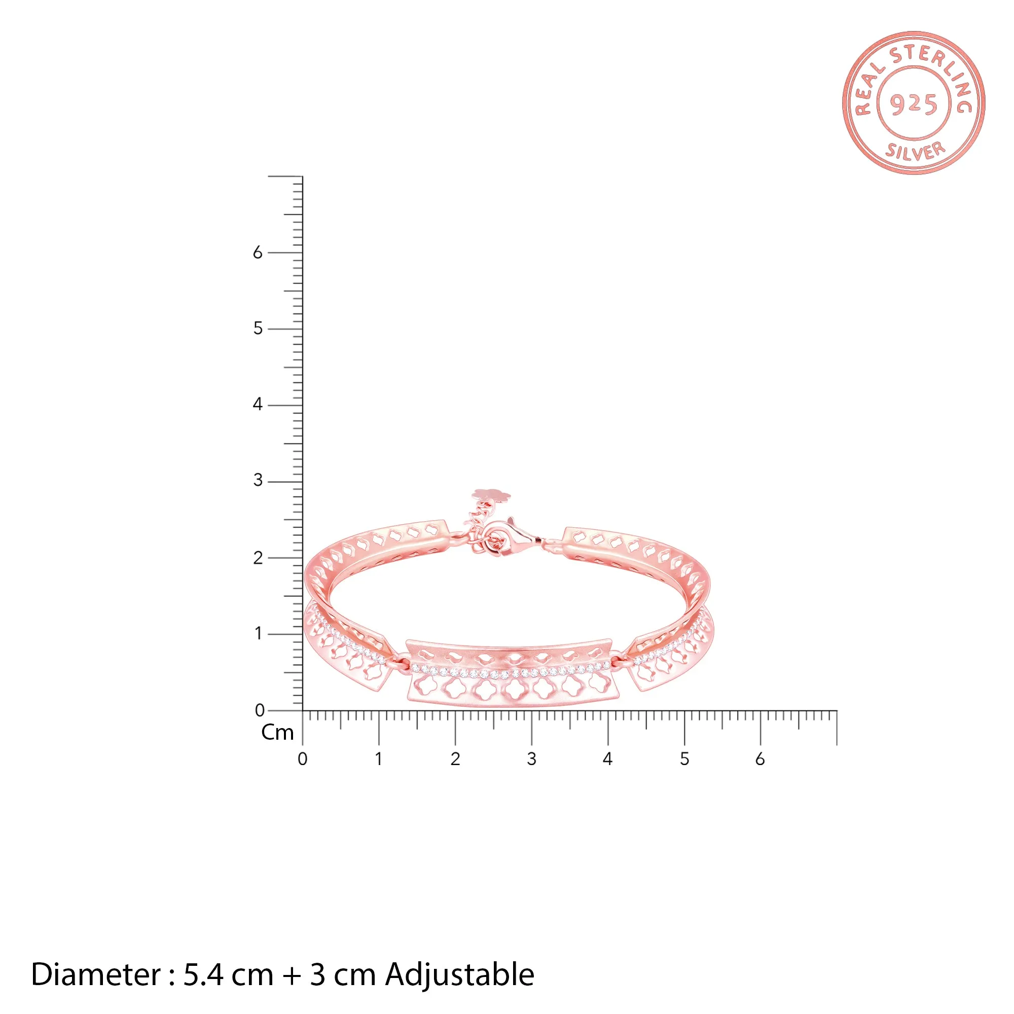 Rose Gold Serene Spirit Bracelet Giva