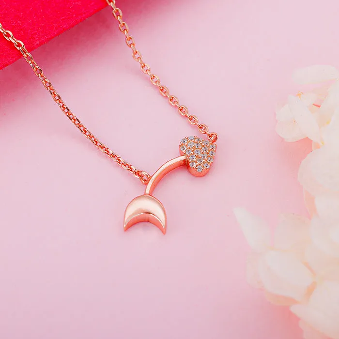 Rose Gold Soulmate Seeker Necklace Giva
