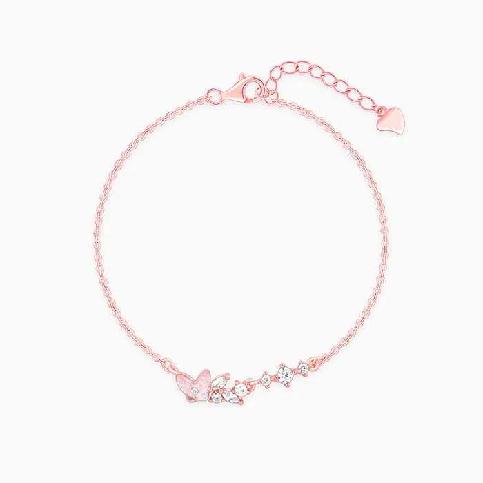 Rose Gold Sweet Butterfly Bracelet Giva