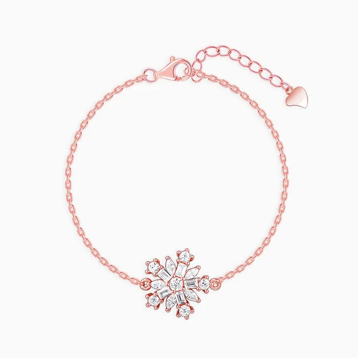 Rose Gold The Snowflake Bracelet Giva