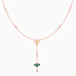 Rose Gold Trillium Treasures Lariat Necklace Giva