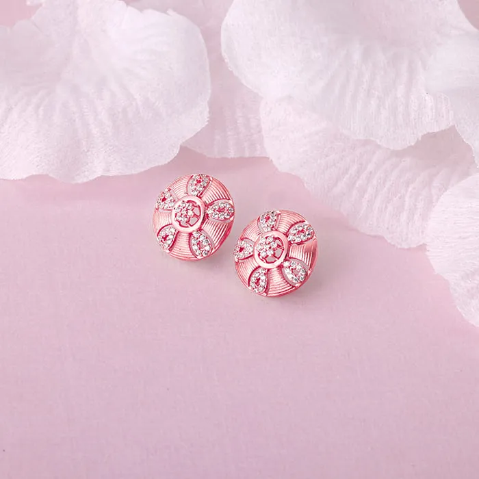 Rose Gold Vinca Earrings Giva